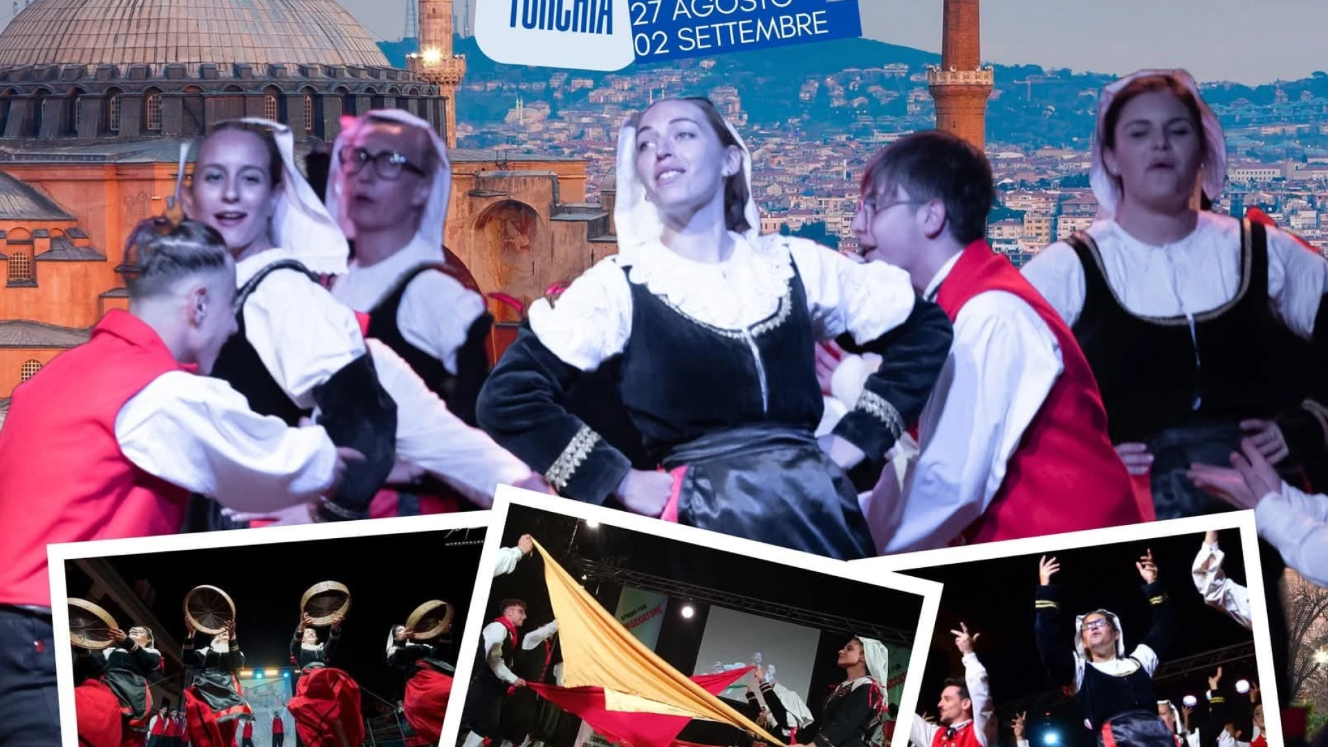 Il Gruppo Folk “Ru Maccature”vola in Turchia. Vetrina internazionale per il collettivo di Carpinone.